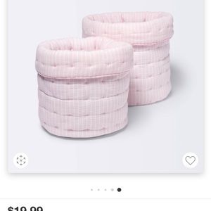 Cloud island storage bin